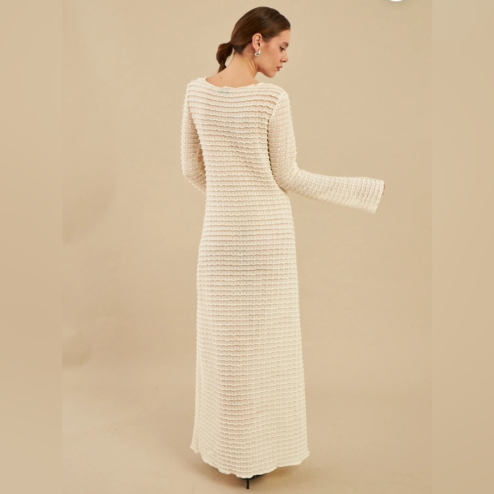 NWOT Stunning Turkish Designer Handmade Dress - Picture 4 of 7